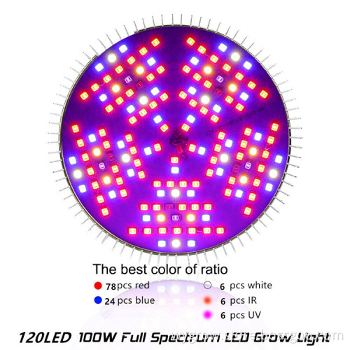 Indoor plant 100W E27 led grow light bulb